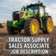 tractor supply sales associate job description