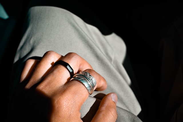 mens diamond rings