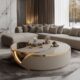 Travertine Coffee Table